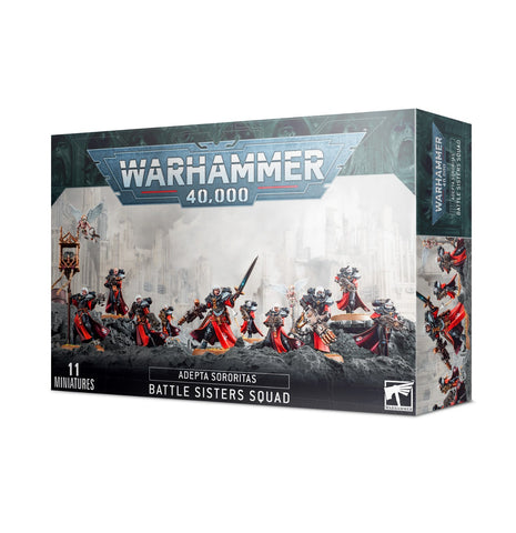 Games Workshop Warhammer 40K: Adepta Sororitas Battle Sisters Squad (10 Models)
