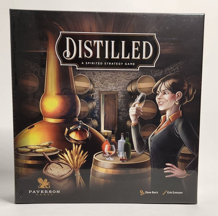 Paverson Games Paverson Distilled: A Spirited Strategy Board Game