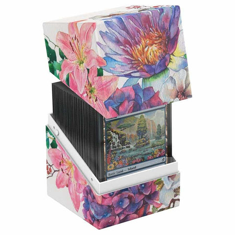 Ultimate Guard Boulder Deck Case 100+: Return to Earth Floral Places Lotus Bloom