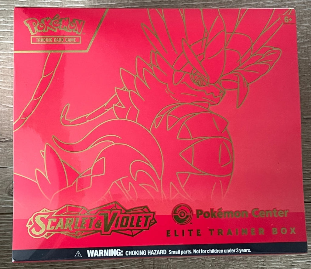 pokemon trading card game breakpoint elite trainer box Pokémon Scarlet & Violet Base Set Elite Trainer Box – Koraidon