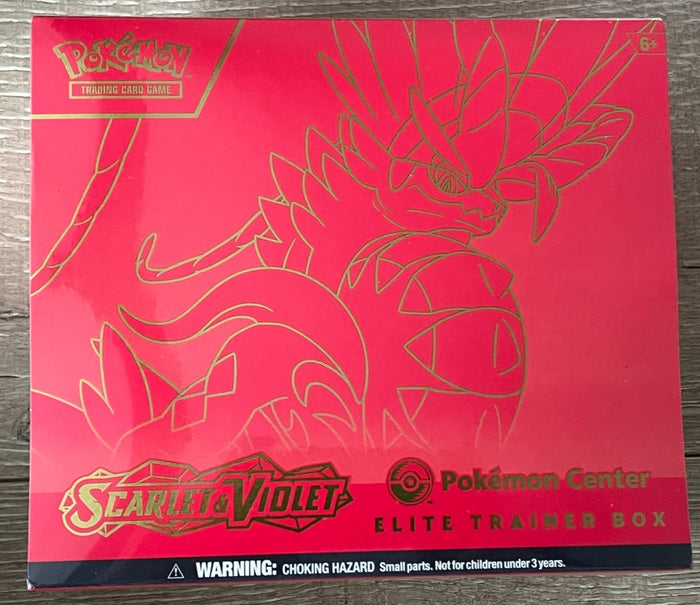 Pokemon Scarlet and Violet: Base Set Elite Trainer Box - Koraidon Version