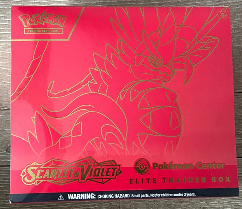 Pokemon Scarlet and Violet: Base Set Elite Trainer Box - Koraidon Version