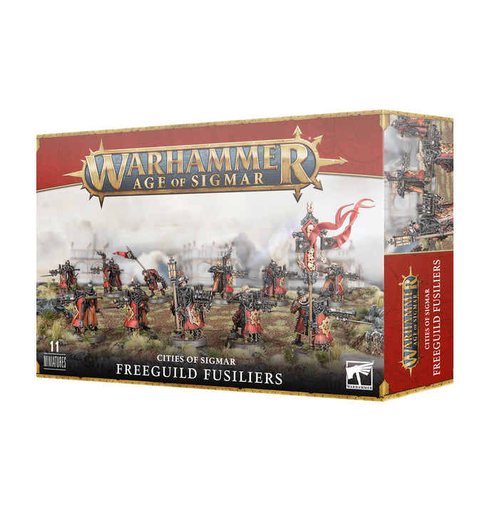 Games Workshop Warhammer Age of Sigmar: Cities of Sigmar - Freeguild Fusiliers