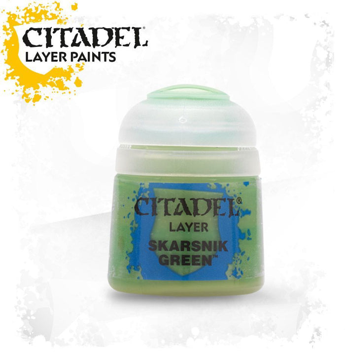 Games Workshop Citadel Layer Paint: Skarsnik Green