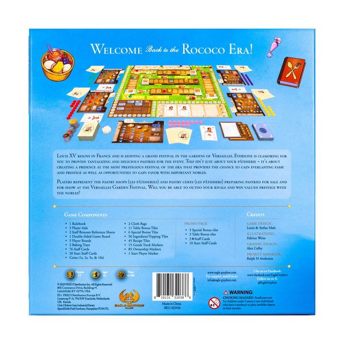 Eagle-Gryphon Games La Patisserie Rococo Board Game