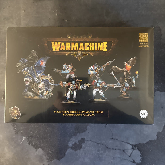Steam Forge Games: War Machine Southern Kreils Command Cadre Board Game