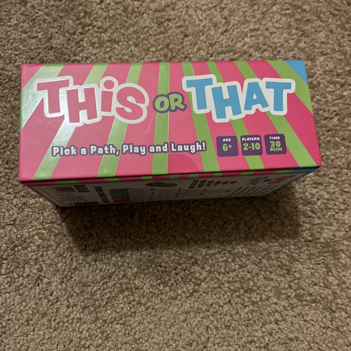 This or That Party Game (2-6 Players)