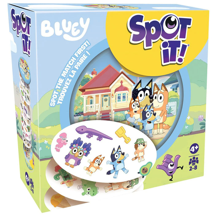 Zygomatic Spot It! Bluey Board Game