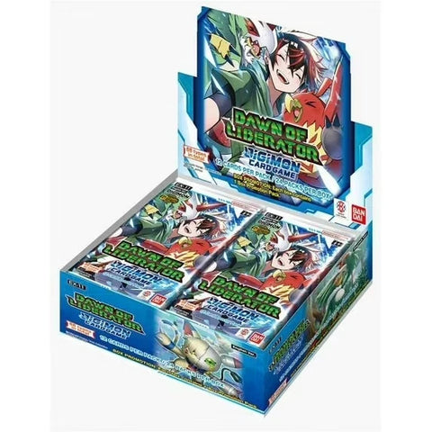 Bandai Digimon Card Game: Dawn of Liberator Extra Booster Display Box (24 Packs)