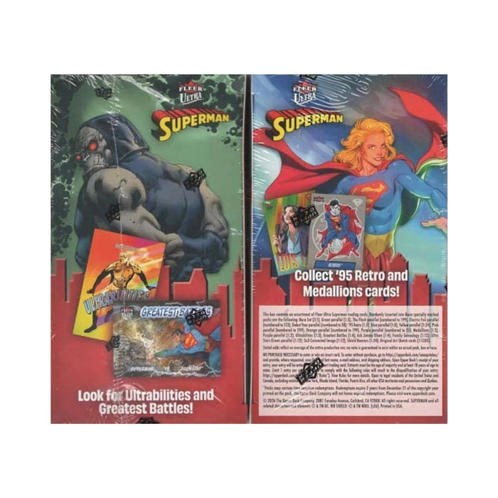 Upper Deck Fleer Ultra Superman Blaster Box