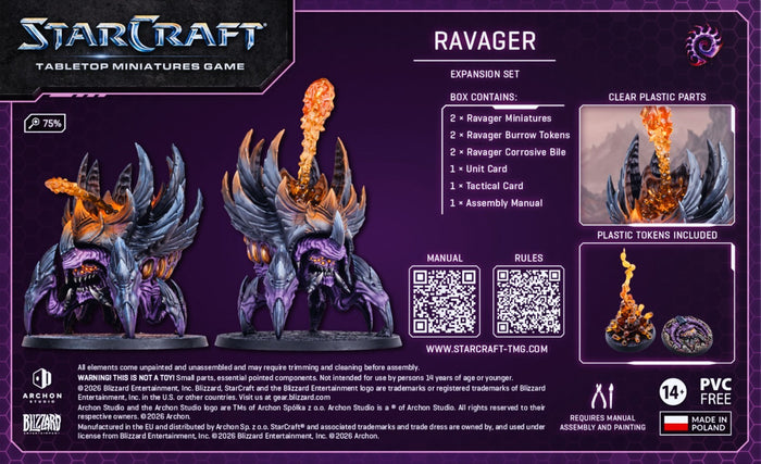 Archon Studio Starcraft TMG: Ravager - Zerg Expansion Miniature