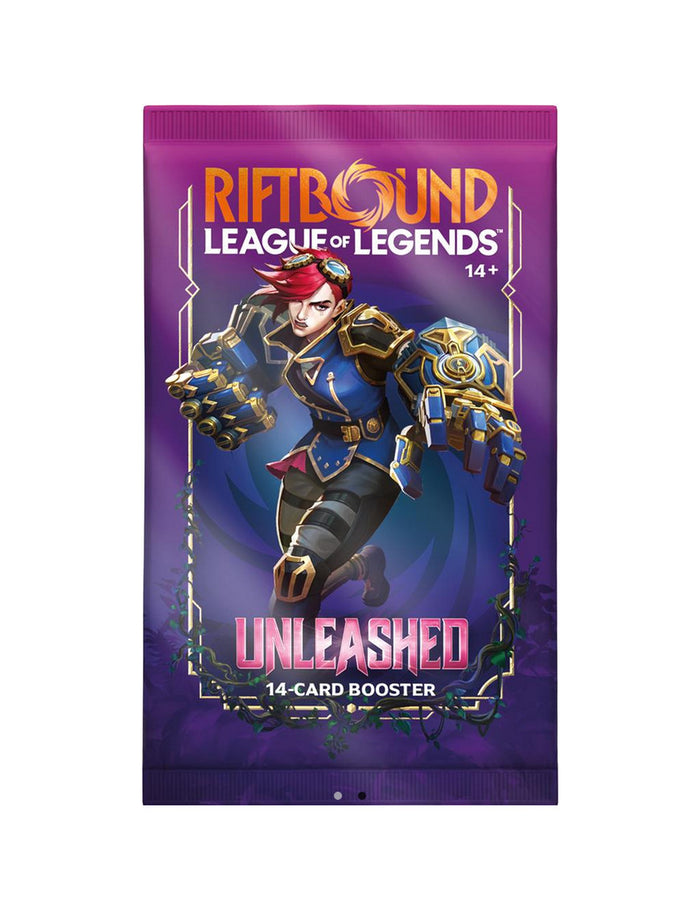 Jasco Games Riftbound: League of Legends TCG Set 3 Unleashed Booster Box (24 Packs)