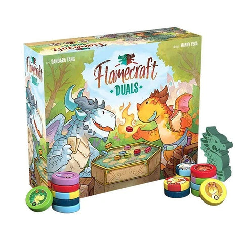 Cardboard Alchemy Flamecraft Duals: Standard Edition Board Game (2-4 Players)