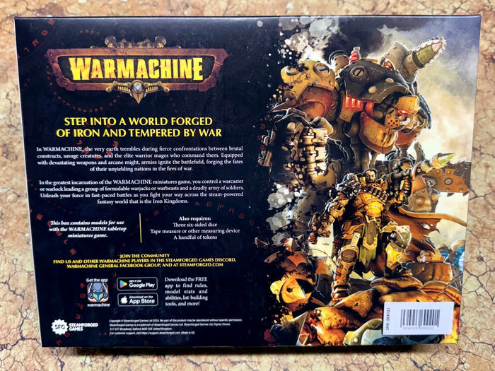 Steamforged Games Warmachine: Southern Kriels Brineblood Marauders Core Expansion