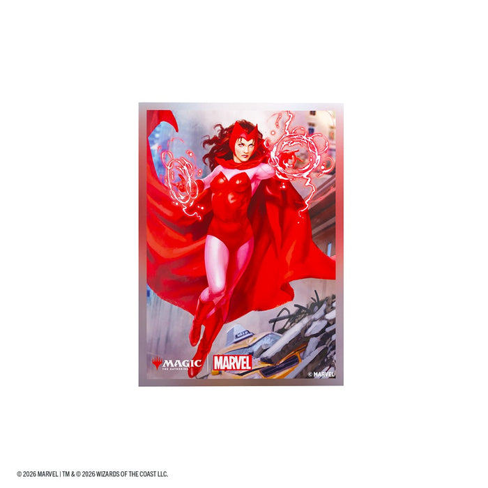 GameGenic Marvel Super Heroes Premium Art Sleeves: The Scarlet Witch