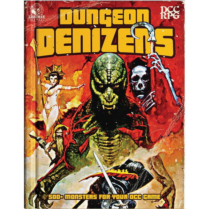 Goodman Games DCC RPG: Dungeon Denizens Hardcover
