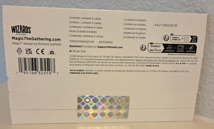 Magic: The Gathering - Secret Lair: Omens of Chaos Non-Foil Booster Box