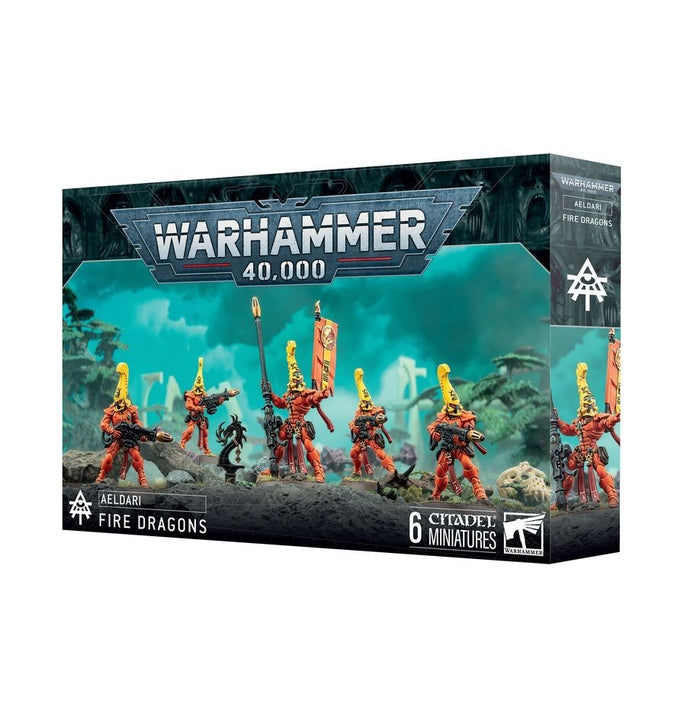 Games Workshop Warhammer 40K: Aeldari Fire Dragons (6 Models)