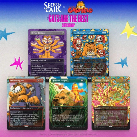 Magic: The Gathering - Secret Lair: Our Only Thought is to Entertain You