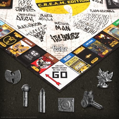 Monopoly: Wu-Tang Clan - C.R.E.A.M. Edition Board Game