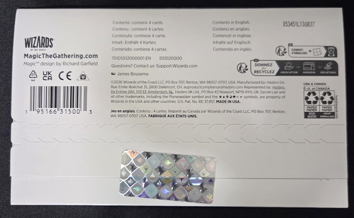 Magic: The Gathering - Secret Lair: Back in My Day Non-Foil Booster Box