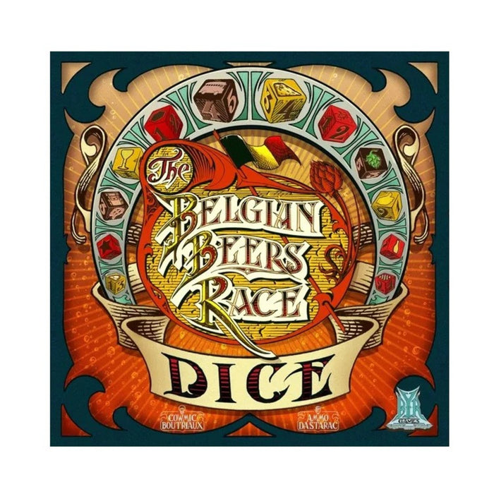 Grand Gamers Guild Belgian Beers Race Dice Game Board Game
