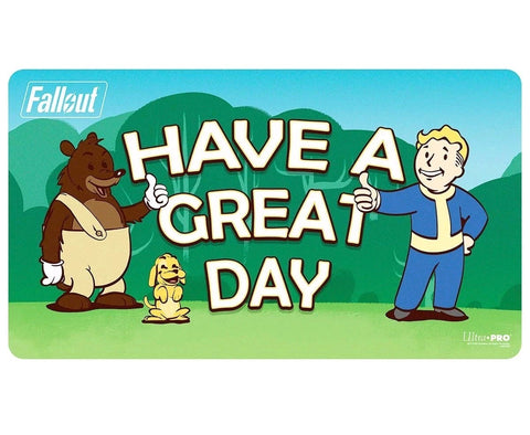 Ultra Pro Playmat: Fallout - Vault Boy Have a Great Day