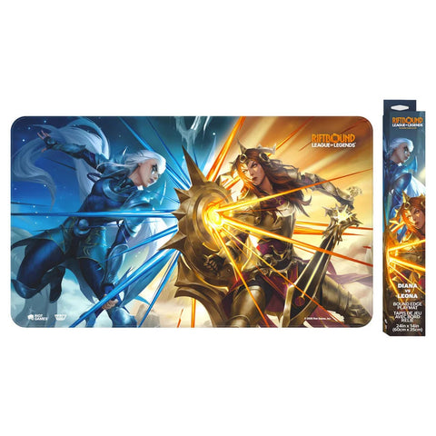Riot Games Riftbound: League of Legends - Vendetta Diana vs Leona Playmat
