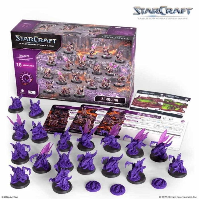 StarCraft: The Miniatures Game - Wave 1 Zerg Zergling Expansion