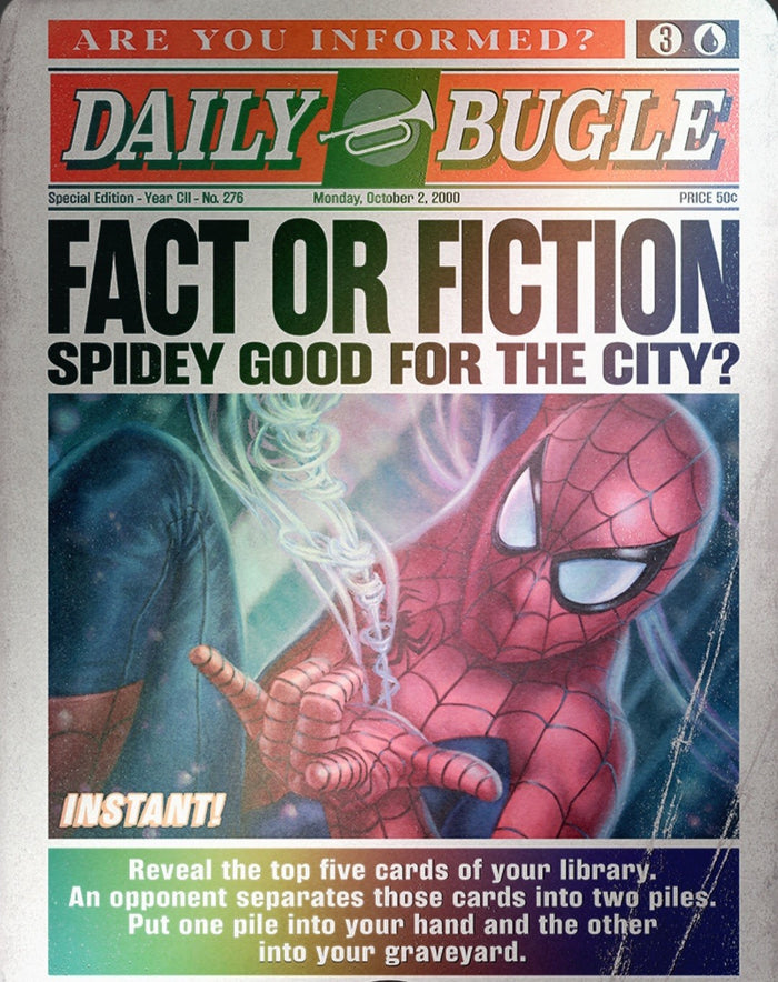 Magic: The Gathering - Secret Lair x Marvel's Spider-Man: Daily Bugle Breaking Foil Booster Box