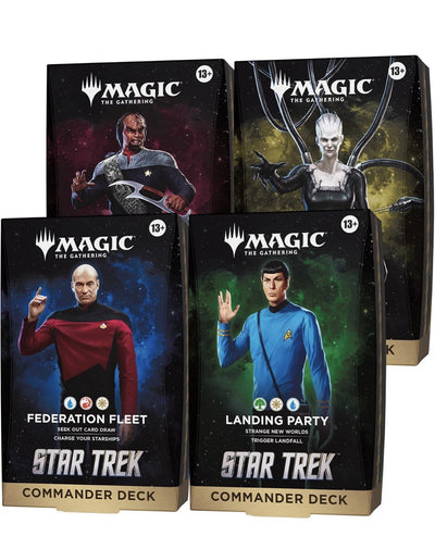 Magic: The Gathering - Star Trek Commander Deck (4 Decks)