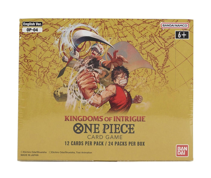 One Piece Card Game: OP-04 Kingdoms of Intrigue Booster Box (24 Packs)