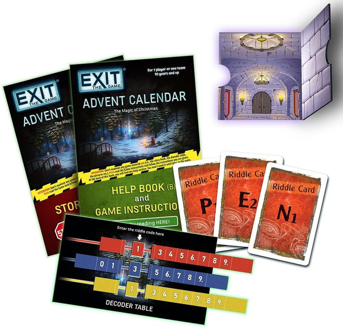 EXIT: The Game - Advent Calendar: The Magic of Christmas Board Game