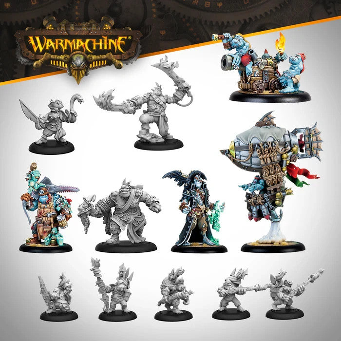 Privateer Press Warmachine: Brineblood Marauders Auxiliary Expansion