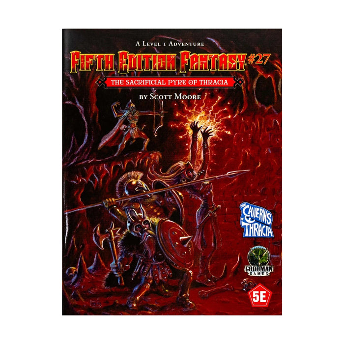 Goodman Games Sacrificial Pyre of Thracia Adventure
