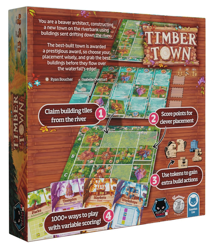 Timber Town Board Game (2 Players)