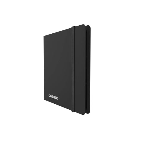 GameGenic Casual Album: 24-Pocket Card Binder Black (480 Card Capacity)