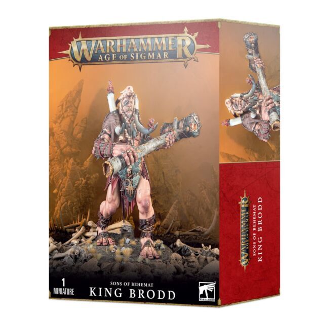 Games Workshop Age of Sigmar: Sons of Behemat - King Brodd