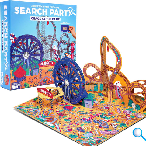 Search Party: Chaos at the Park - 3D Search-And-Find Adventure Game [Board Game]