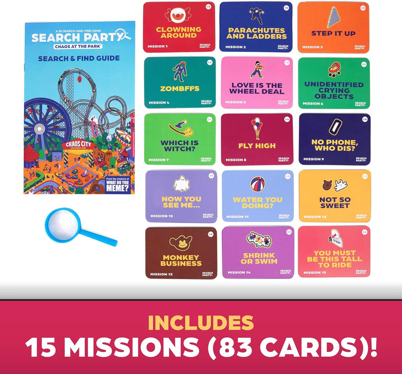 Search Party: Chaos at the Park - 3D Search-And-Find Adventure Game [Board Game]