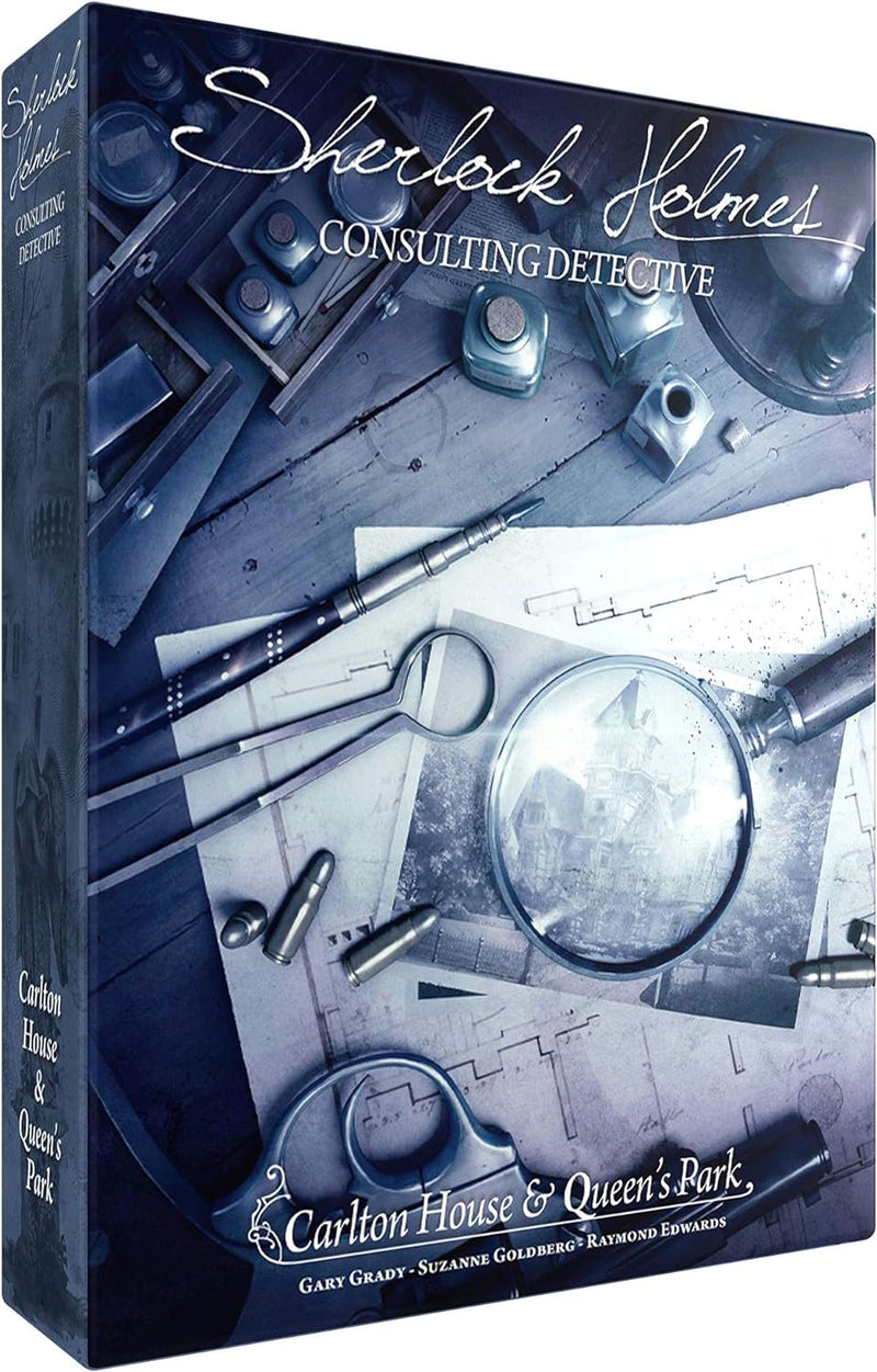 Sherlock Holmes Consulting Detective: Carlton House & Queen's Park [Board Game]
