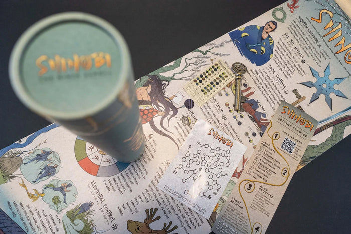 Shinobi: The Ninja Scroll Interactive Puzzle Adventure Game