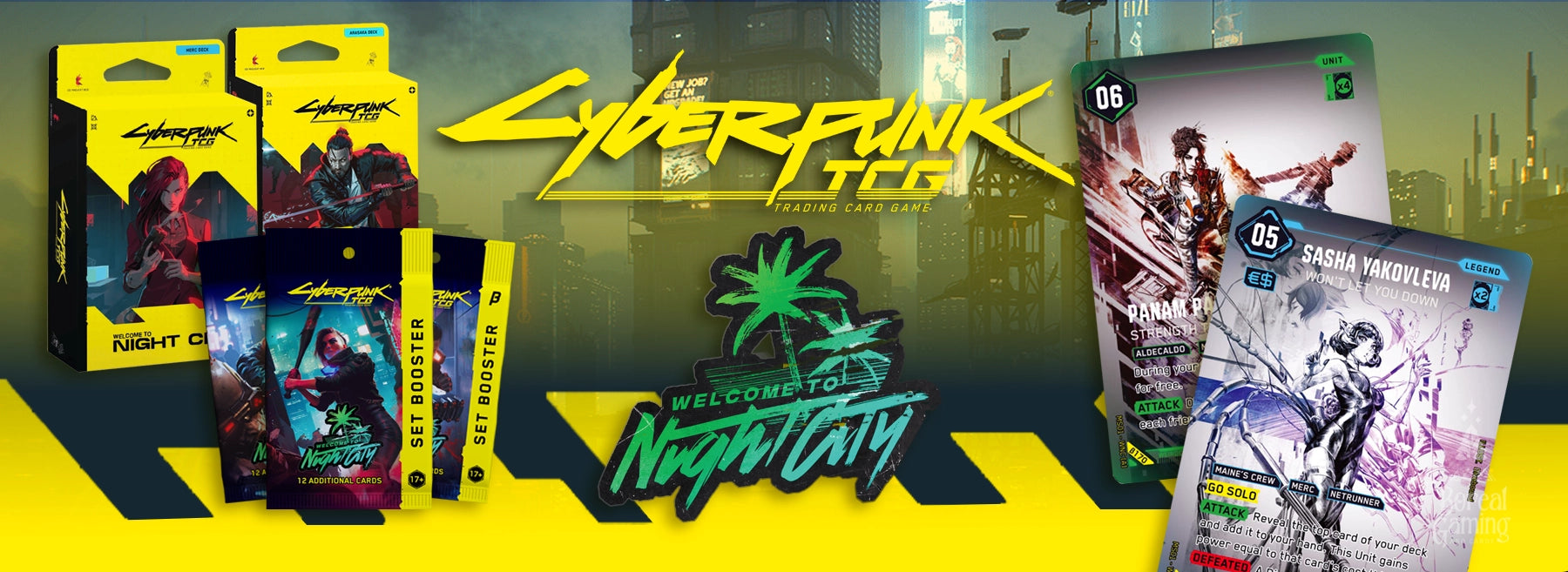 Cyberpunk TCG Welcome To Night City sealed product – Boreal Gaming Niagara