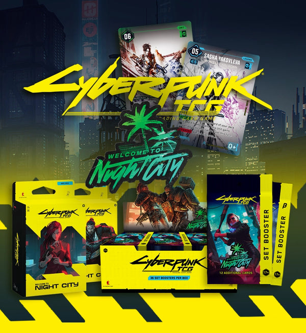 Cyberpunk TCG Welcome To Night City  sealed product – Boreal Gaming Niagara