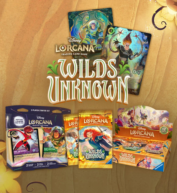 Disney Lorcana TCG Wilds Unknown booster boxes and sealed product – Boreal Gaming Niagara
