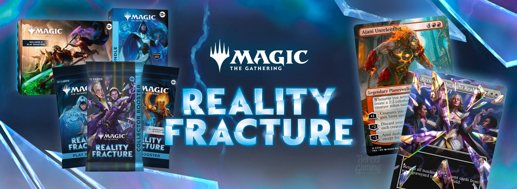 Magic: The Gathering TCG Reality Fracture booster boxes and sealed product – Boreal Gaming Niagara
