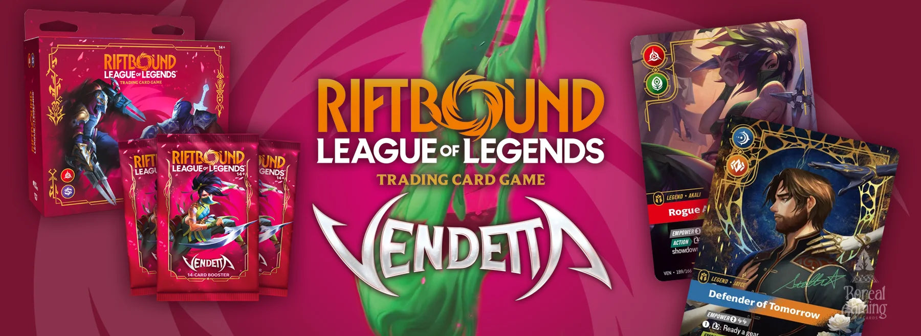 Riftbound League of Legends TCG Verdetta sealed product – Boreal Gaming Niagara