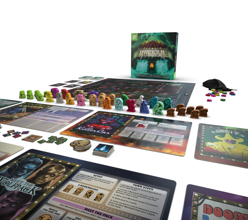 Spooktacular – A Ghostly Game of Tricks, Treats, and Tactical Mayhem! [Board Game]