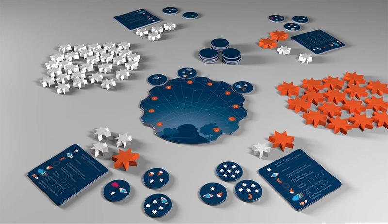 Starfall - A Game of Clever Astronomy [Board Game]