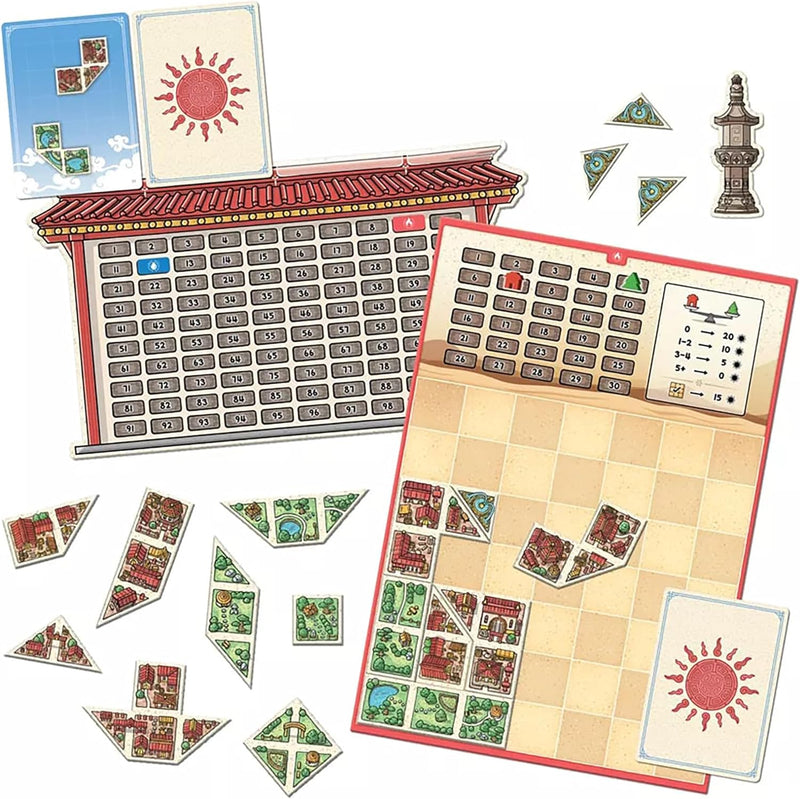 Tangram City - Tile Strategy Game [Board Game]